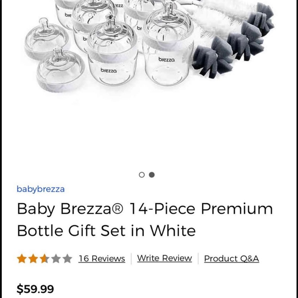 Baby Brezza Bottles